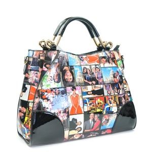 Obama Metal Handle Satchel Handbags